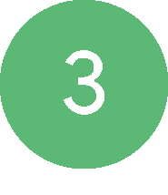numero 3 verde